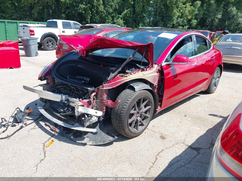2018 Tesla Model 3 VIN 5YJ3E1EB3JF129660 IAAI salvage auction — FRONT END, Salvage (Missouri), sold $475 on 2026-09-02 (photo 2)
