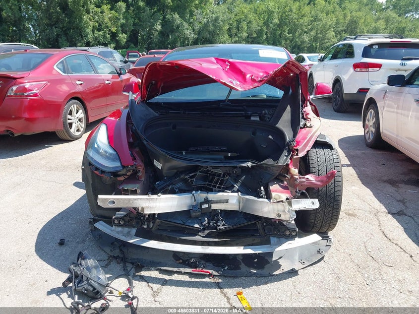 2018 Tesla Model 3 VIN 5YJ3E1EB3JF129660 IAAI salvage auction — FRONT END, Salvage (Missouri), sold $475 on 2026-09-02 (photo 6)
