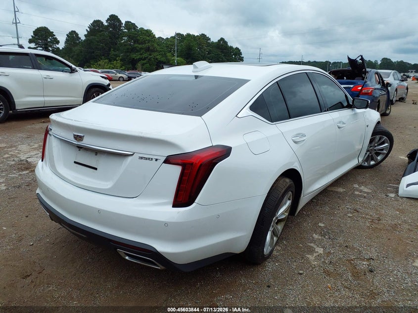2025 Cadillac Ct5 VIN 1G6DN5RK8S0112359 IAAI salvage auction — FRONT END, Original (Texas), sold $14,900 on 2026-09-03 (photo 4)