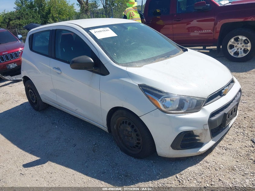 2016 Chevrolet Spark VIN KL8CB6SA8GC628633 IAAI salvage auction — NORMAL WEAR, Clear (Wisconsin), sold $275 on 2026-07-28 (photo 1)