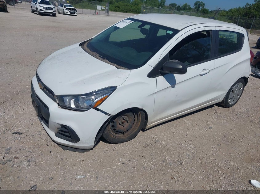 2016 Chevrolet Spark VIN KL8CB6SA8GC628633 IAAI salvage auction — NORMAL WEAR, Clear (Wisconsin), sold $275 on 2026-07-28 (photo 2)