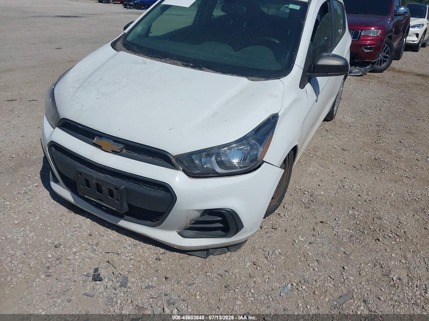 2016 Chevrolet Spark VIN KL8CB6SA8GC628633 IAAI salvage auction — NORMAL WEAR, Clear (Wisconsin), sold $275 on 2026-07-28 (photo 6)