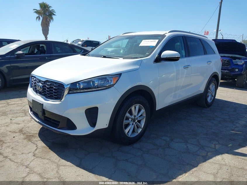 2020 Kia Sorento VIN 5XYPG4A35LG677733 IAAI salvage auction — NORMAL WEAR, Salvage Title, sold $3,800 on 2026-07-15 (photo 2)