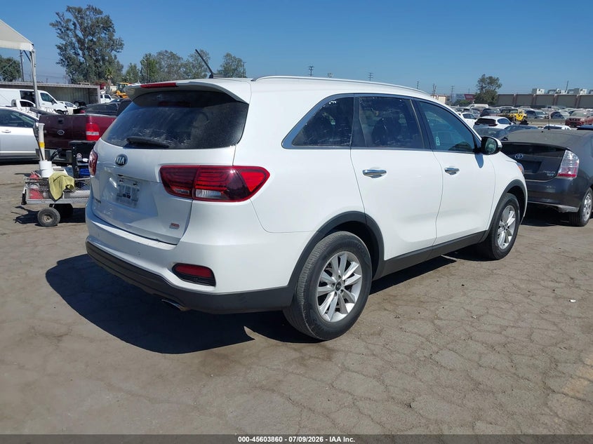 2020 Kia Sorento VIN 5XYPG4A35LG677733 IAAI salvage auction — NORMAL WEAR, Salvage Title, sold $3,800 on 2026-07-15 (photo 4)