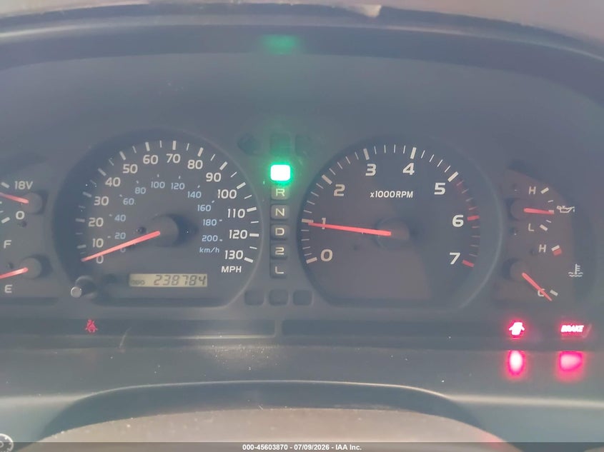 2000 Toyota Land cruiser VIN JT3HT05J5Y0093285 IAAI salvage auction — NORMAL WEAR, Clear (North Carolina), sold $7,500 on 2026-07-16 (photo 7)