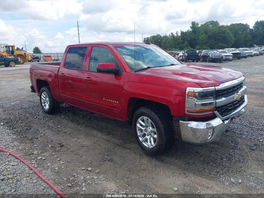 2018 Chevrolet Silverado VIN 3GCPCREC6JG425412 IAAI salvage auction — FRONT & REAR, Salvage Title, sold $3,450 on 2026-07-29 (photo 1)