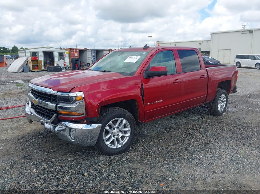 2018 Chevrolet Silverado VIN 3GCPCREC6JG425412 IAAI salvage auction — FRONT & REAR, Salvage Title, sold $3,450 on 2026-07-29 (photo 2)
