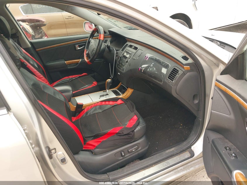 2006 Hyundai Azera VIN KMHFC46FX6A040475 IAAI salvage auction — FRONT END, Clear (Massachusetts), sold $200 on 2026-07-28 (photo 5)
