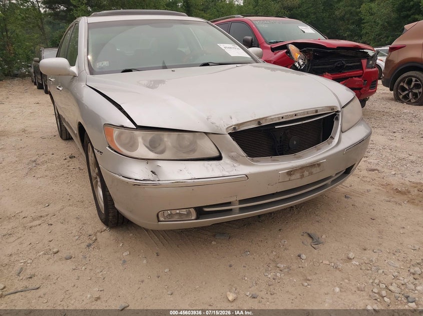 2006 Hyundai Azera VIN KMHFC46FX6A040475 IAAI salvage auction — FRONT END, Clear (Massachusetts), sold $200 on 2026-07-28 (photo 6)
