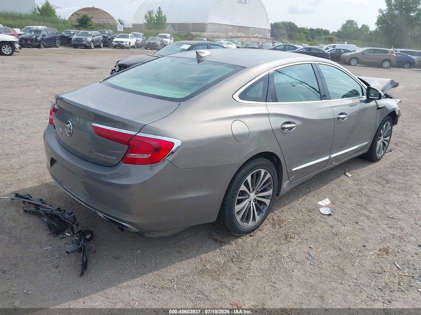 2017 Buick Lacrosse VIN 1G4ZN5SS1HU192954 IAAI salvage auction — FRONT END, Salvage Title, sold $425 on 2026-08-31 (photo 4)