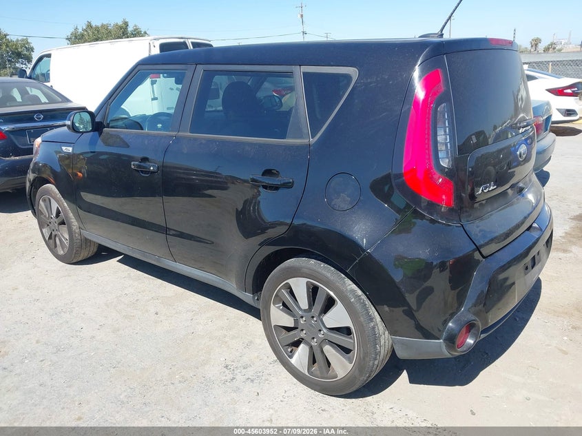 2015 Kia Soul VIN KNDJX3A50F7195867 IAAI salvage auction — NORMAL WEAR, Salvage Title - Dealer (California), sold $900 on 2026-07-23 (photo 3)