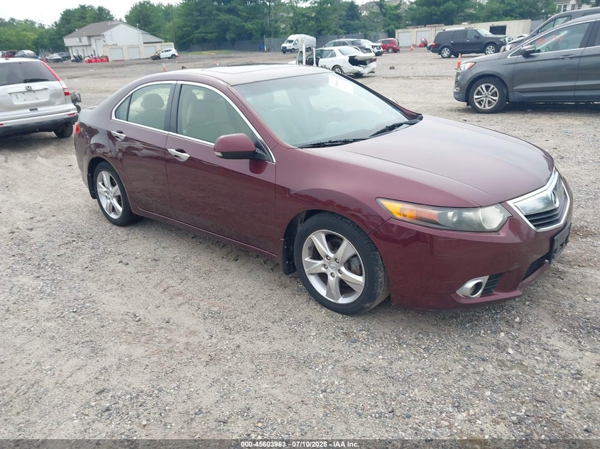 2012 Acura Tsx VIN JH4CU2F45CC014727 IAAI salvage auction — NORMAL WEAR, Clear (New Jersey), sold $625 on 2026-07-28 (photo 1)