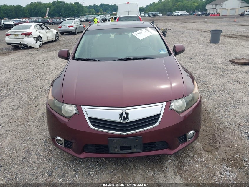 2012 Acura Tsx VIN JH4CU2F45CC014727 IAAI salvage auction — NORMAL WEAR, Clear (New Jersey), sold $625 on 2026-07-28 (photo 6)