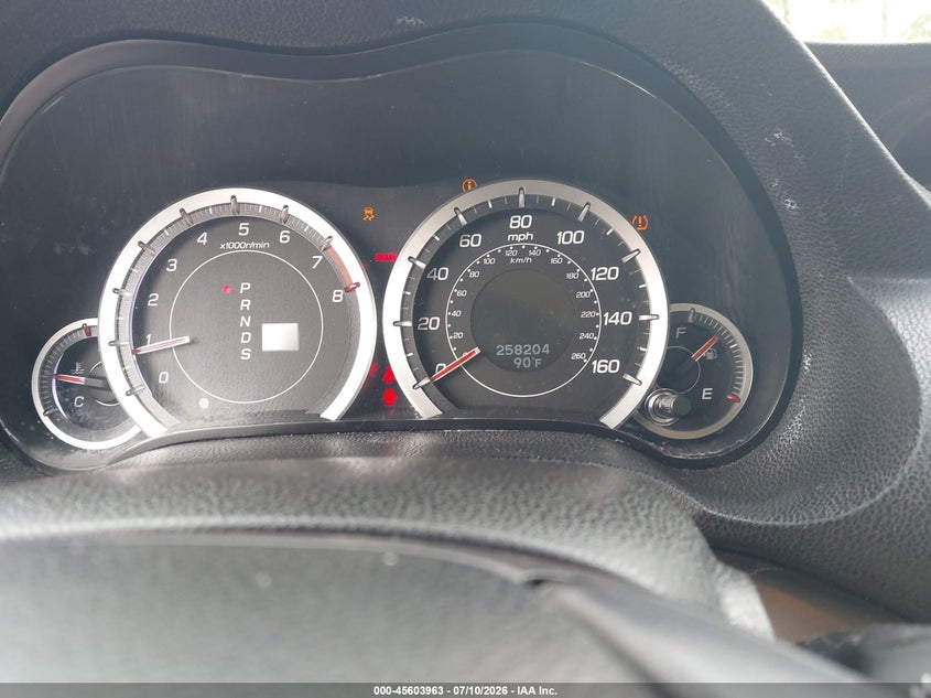 2012 Acura Tsx VIN JH4CU2F45CC014727 IAAI salvage auction — NORMAL WEAR, Clear (New Jersey), sold $625 on 2026-07-28 (photo 7)