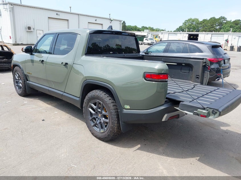 2022 Rivian R1t VIN 7FCTGAAL9NN005547 IAAI salvage auction — RIGHT SIDE, Mv-907A (New York), sold $14,600 on 2026-07-28 (photo 3)