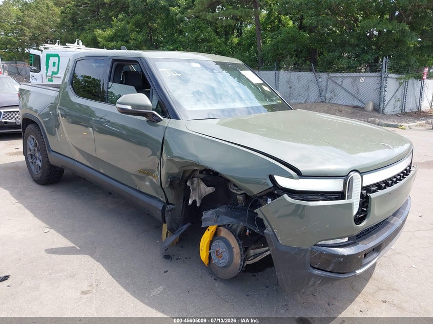 2022 Rivian R1t VIN 7FCTGAAL9NN005547 IAAI salvage auction — RIGHT SIDE, Mv-907A (New York), sold $14,600 on 2026-07-28 (photo 6)