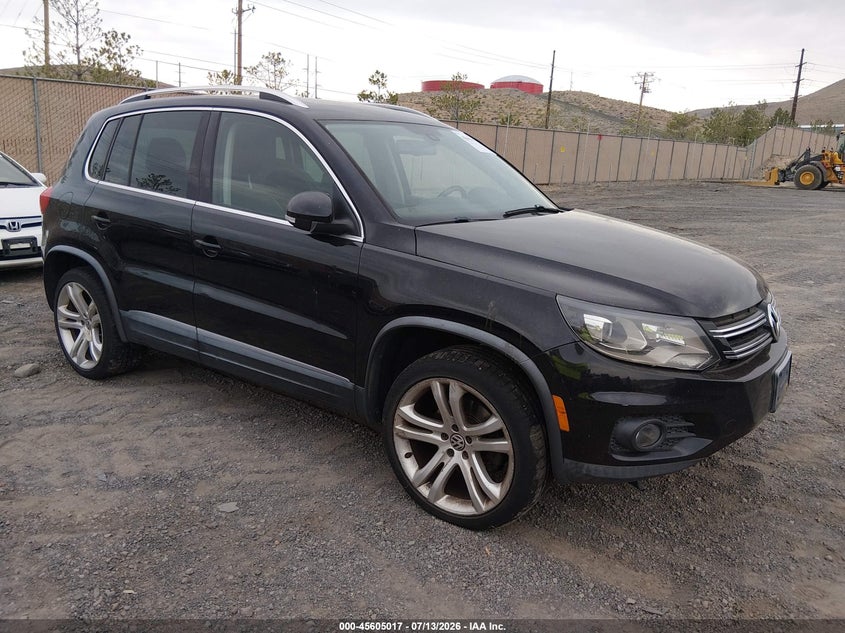 2012 Volkswagen Tiguan VIN WVGBV7AX5CW609712 IAAI salvage auction — NORMAL WEAR, Regular (Nevada), sold $25 on 2026-07-17 (photo 1)