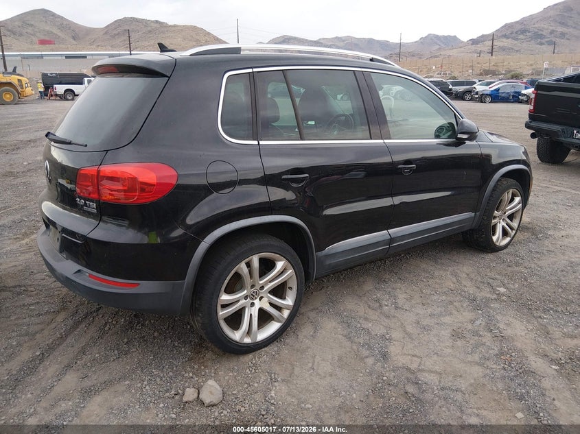 2012 Volkswagen Tiguan VIN WVGBV7AX5CW609712 IAAI salvage auction — NORMAL WEAR, Regular (Nevada), sold $25 on 2026-07-17 (photo 4)