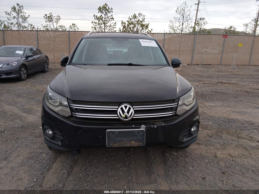 2012 Volkswagen Tiguan VIN WVGBV7AX5CW609712 IAAI salvage auction — NORMAL WEAR, Regular (Nevada), sold $25 on 2026-07-17 (photo 6)