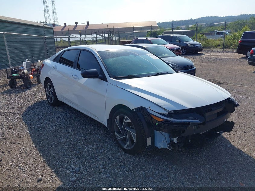 2025 Hyundai Elantra VIN KMHLM4DG4SU959327 — IAAI salvage auction photo