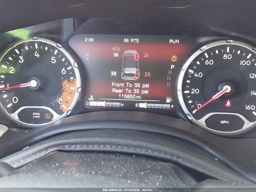 2016 Jeep Renegade VIN ZACCJBDT2GPC68885 IAAI salvage auction — FRONT END, Salvage (Kentucky), sold $575 on 2026-08-18 (photo 7)