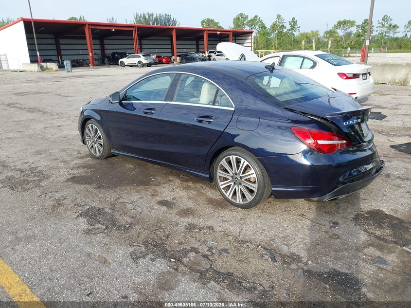 2018 Mercedes-benz Cla-klasse VIN WDDSJ4EBXJN602213 IAAI salvage auction — REAR END, Rebuildable (Florida), sold $725 on 2026-07-29 (photo 3)