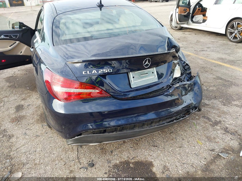 2018 Mercedes-benz Cla-klasse VIN WDDSJ4EBXJN602213 IAAI salvage auction — REAR END, Rebuildable (Florida), sold $725 on 2026-07-29 (photo 6)