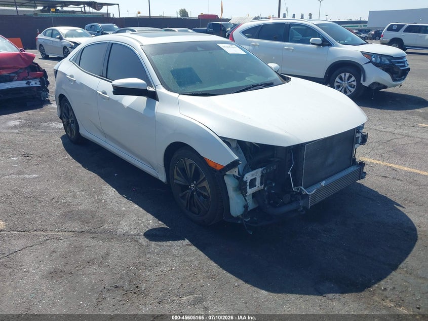 2019 Honda Civic VIN SHHFK7H84KU403344 IAAI salvage auction — FRONT END, Salvage (California), sold $5,275 on 2026-07-27 (photo 1)