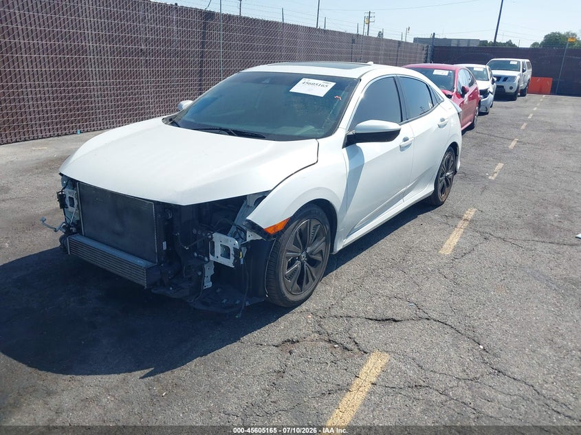 2019 Honda Civic VIN SHHFK7H84KU403344 IAAI salvage auction — FRONT END, Salvage (California), sold $5,275 on 2026-07-27 (photo 2)