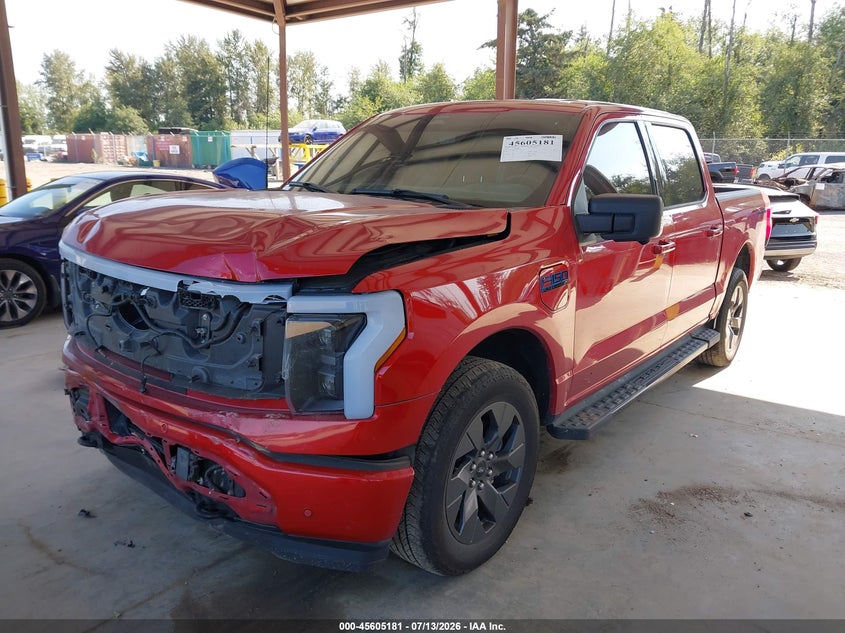 2024 Ford F-150 VIN 1FTVW3L73RWG01539 IAAI salvage auction — FRONT END, Bill Of Sale (Washington), sold $11,300 on 2026-07-30 (photo 2)