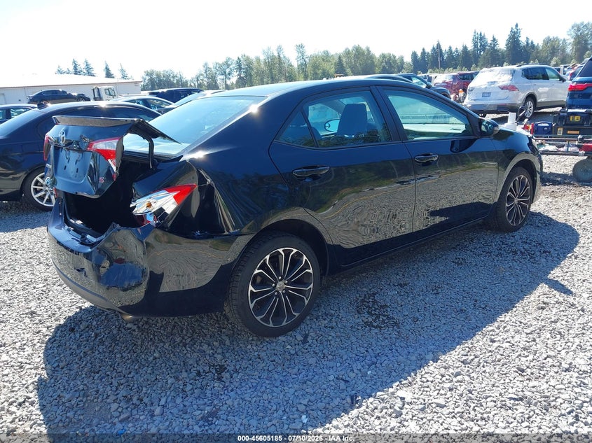 2016 Toyota Corolla VIN 5YFBURHE0GP502332 IAAI salvage auction — REAR END, Bill Of Sale (Washington), sold $3,050 on 2026-08-01 (photo 4)