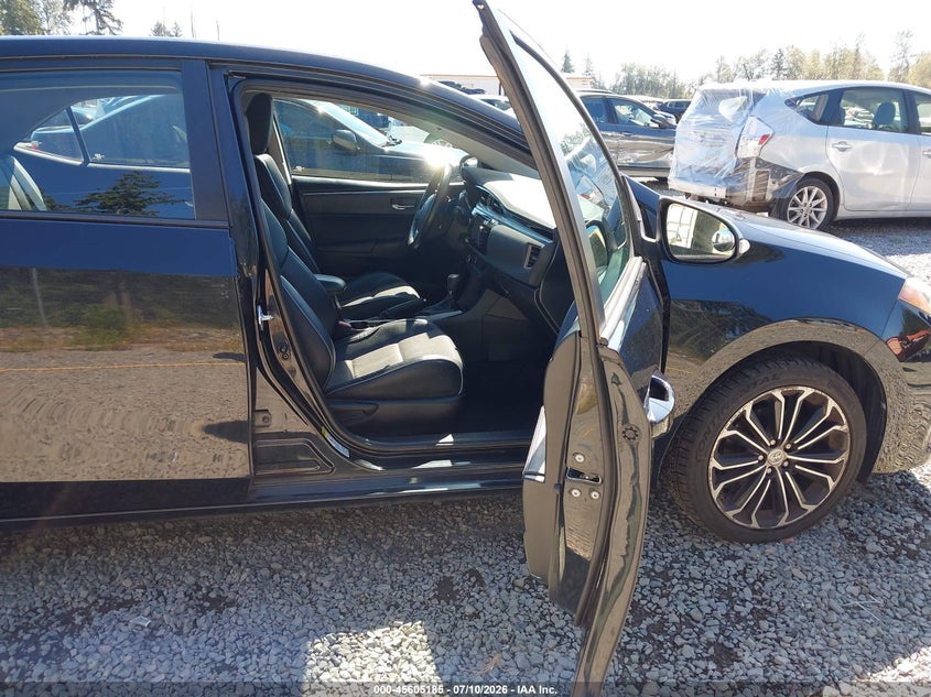2016 Toyota Corolla VIN 5YFBURHE0GP502332 IAAI salvage auction — REAR END, Bill Of Sale (Washington), sold $3,050 on 2026-08-01 (photo 5)