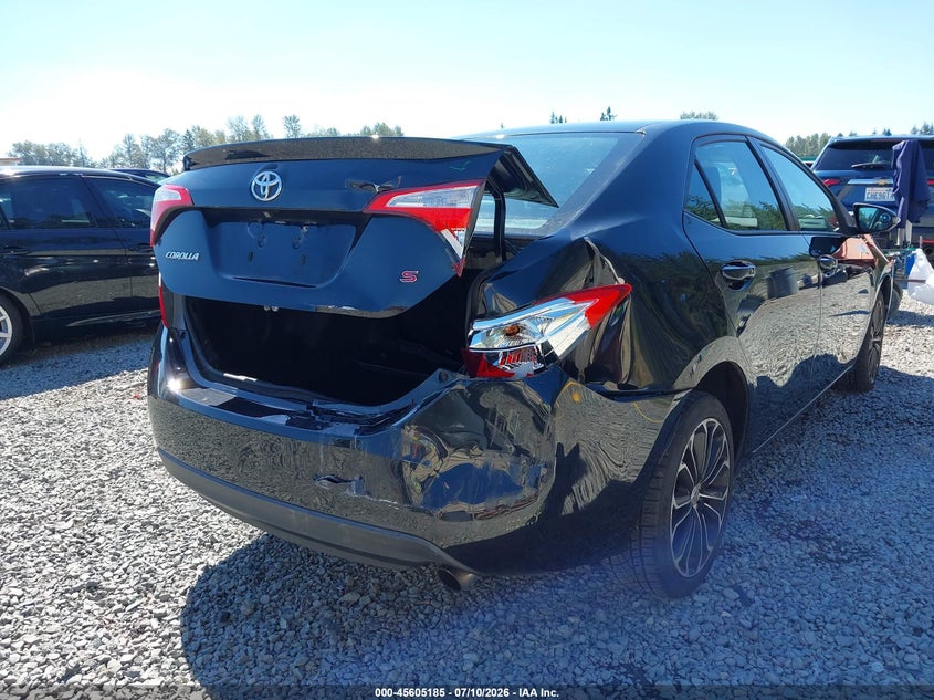 2016 Toyota Corolla VIN 5YFBURHE0GP502332 IAAI salvage auction — REAR END, Bill Of Sale (Washington), sold $3,050 on 2026-08-01 (photo 6)