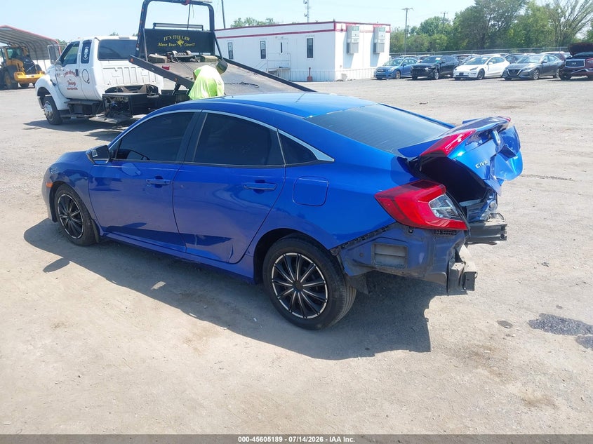 2019 Honda Civic VIN 19XFC2F65KE040044 IAAI salvage auction — REAR END, Salvage (Virginia), sold $2,150 on 2026-08-23 (photo 3)