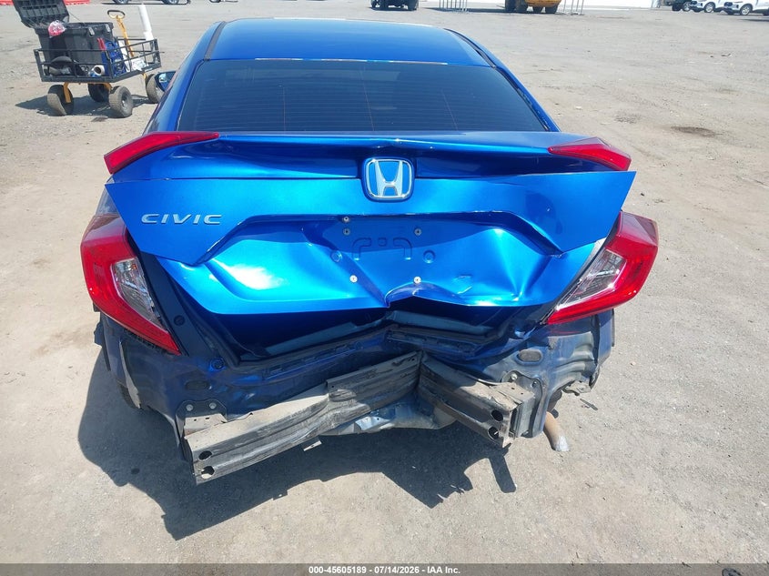 2019 Honda Civic VIN 19XFC2F65KE040044 IAAI salvage auction — REAR END, Salvage (Virginia), sold $2,150 on 2026-08-23 (photo 6)