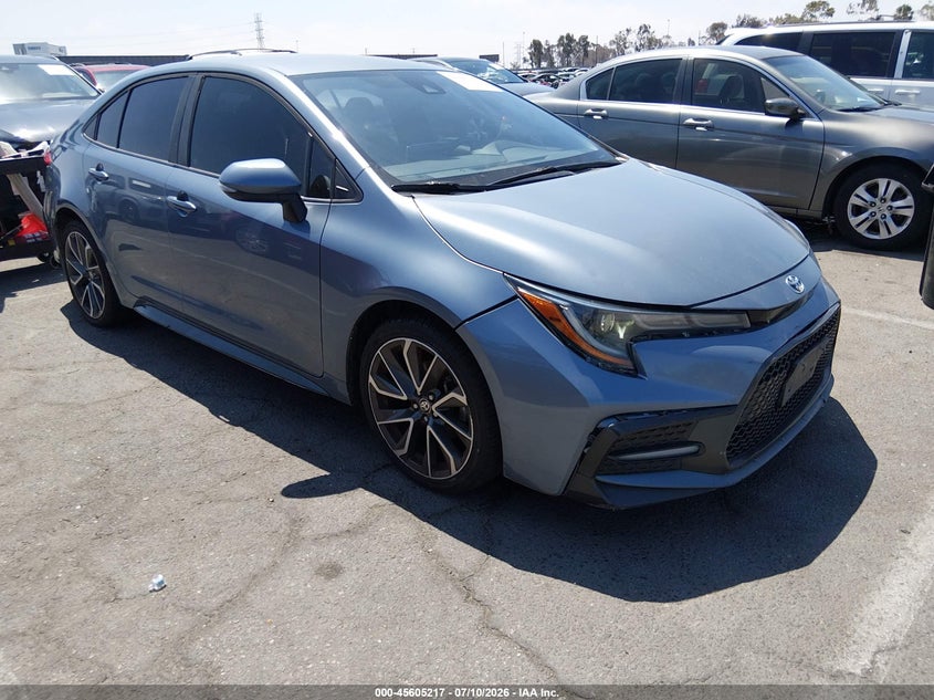 2020 Toyota Corolla VIN 5YFS4RCE9LP054366 IAAI salvage auction — REAR END, Salvage (California), sold $6,450 on 2026-07-16 (photo 1)
