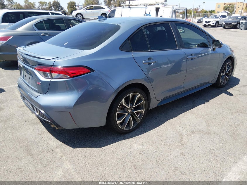 2020 Toyota Corolla VIN 5YFS4RCE9LP054366 IAAI salvage auction — REAR END, Salvage (California), sold $6,450 on 2026-07-16 (photo 4)