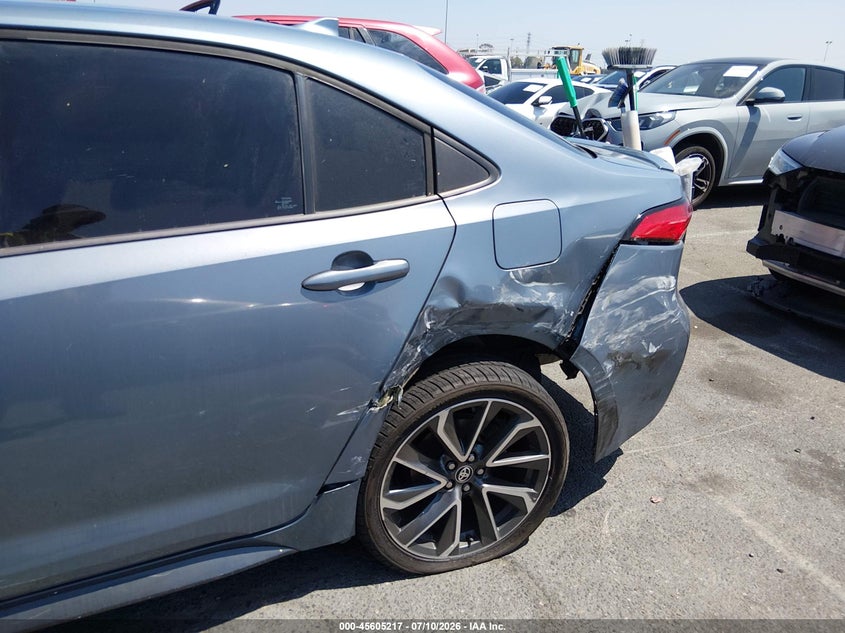 2020 Toyota Corolla VIN 5YFS4RCE9LP054366 IAAI salvage auction — REAR END, Salvage (California), sold $6,450 on 2026-07-16 (photo 6)