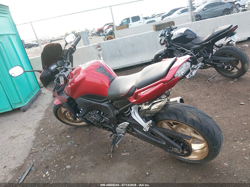 2008 Yamaha Fz1 VIN JYARN17E98A005344 IAAI salvage auction — RIGHT SIDE, Salvage (Arizona), sold $850 on 2026-07-22 (photo 3)