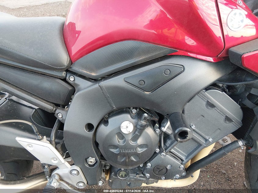 2008 Yamaha Fz1 VIN JYARN17E98A005344 IAAI salvage auction — RIGHT SIDE, Salvage (Arizona), sold $850 on 2026-07-22 (photo 8)