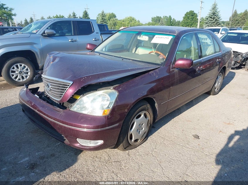 2001 Lexus Ls 430 VIN JTHBN30F910037175 IAAI salvage auction — NORMAL WEAR, Clear (Michigan), sold $675 on 2026-07-23 (photo 2)