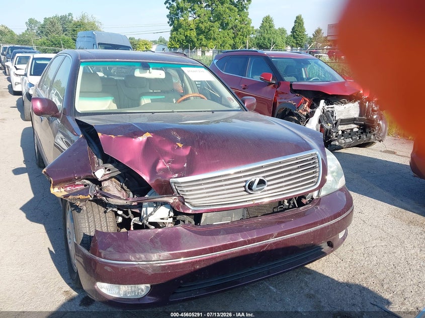2001 Lexus Ls 430 VIN JTHBN30F910037175 IAAI salvage auction — NORMAL WEAR, Clear (Michigan), sold $675 on 2026-07-23 (photo 6)