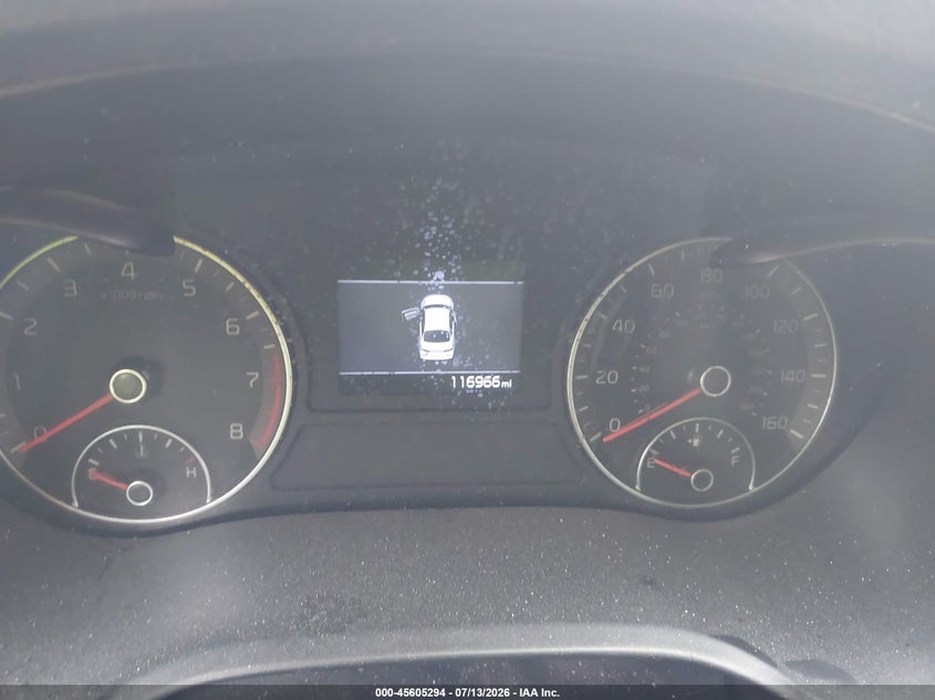 2020 Kia Optima VIN 5XXGT4L33LG442082 IAAI salvage auction — LEFT SIDE, Clear (Alabama), sold $1,850 on 2026-07-29 (photo 1)