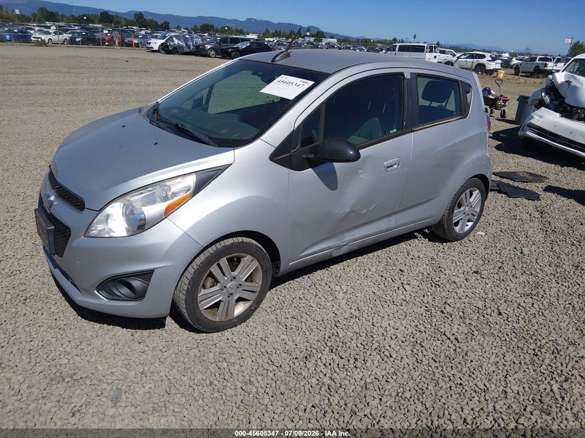 2015 Chevrolet Spark VIN KL8CB6S9XFC811102 IAAI salvage auction — NORMAL WEAR, Peddle Clear Public-Restricted (Oregon), sold $200 on 2026-07-27 (photo 2)