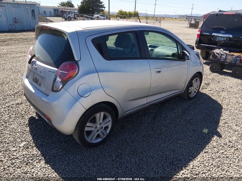 2015 Chevrolet Spark VIN KL8CB6S9XFC811102 IAAI salvage auction — NORMAL WEAR, Peddle Clear Public-Restricted (Oregon), sold $200 on 2026-07-27 (photo 4)