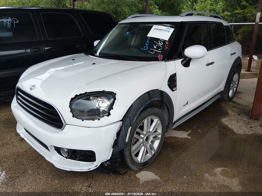 2020 Mini Countryman VIN WMZYW5C09L3L05817 IAAI salvage auction — FRONT & REAR, Original (Texas), sold $2,575 on 2026-07-29 (photo 2)