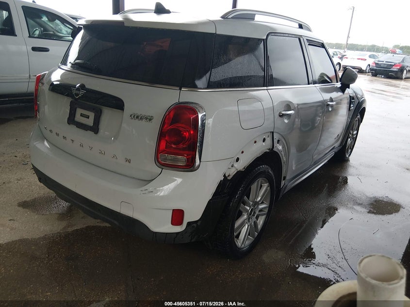 2020 Mini Countryman VIN WMZYW5C09L3L05817 IAAI salvage auction — FRONT & REAR, Original (Texas), sold $2,575 on 2026-07-29 (photo 4)