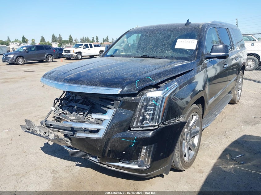 2020 Cadillac Escalade VIN 1GYS4JKJ2LR305972 IAAI salvage auction — FRONT END, Salvage Title, sold $9,050 on 2026-08-19 (photo 2)