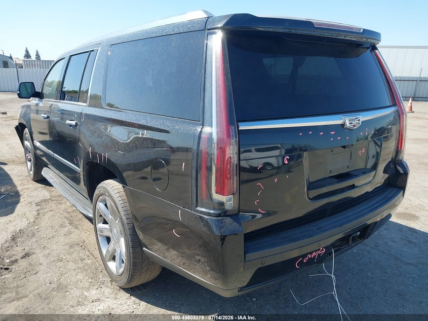2020 Cadillac Escalade VIN 1GYS4JKJ2LR305972 IAAI salvage auction — FRONT END, Salvage Title, sold $9,050 on 2026-08-19 (photo 3)