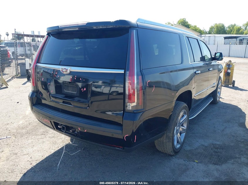 2020 Cadillac Escalade VIN 1GYS4JKJ2LR305972 IAAI salvage auction — FRONT END, Salvage Title, sold $9,050 on 2026-08-19 (photo 4)